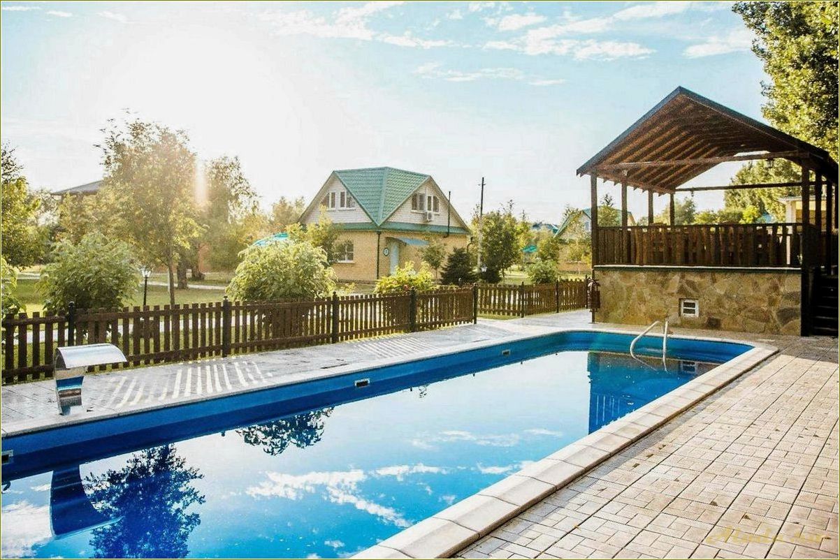 Отдых с бассейном в Ульяновской области: лучшие места для активного отдыха и релаксации