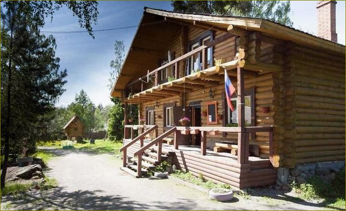 (прекрасная, база, отдыха, окружении, природы) Прекрасная база отдыха в окружении природы — Беличье в Ленинградской области — идеальное место для релакса и активного отдыха