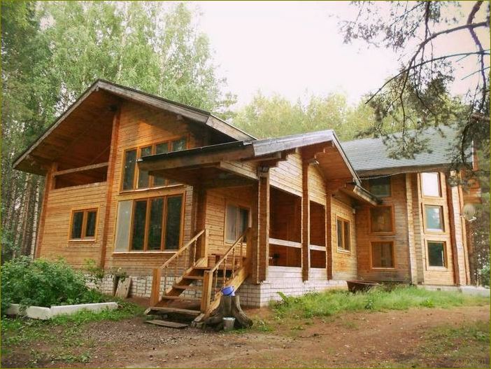 Уникальная база отдыха в Кировской области с живописной рекой и комфортными условиями