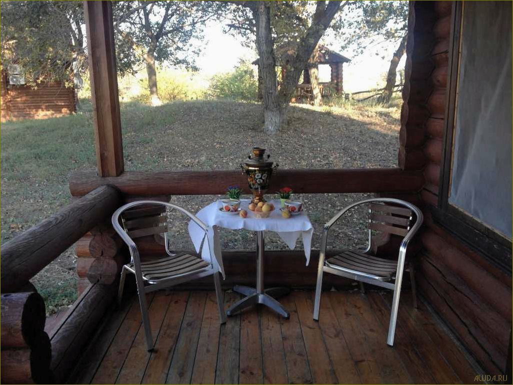 Уникальный отдых среди природы — база отдыха 