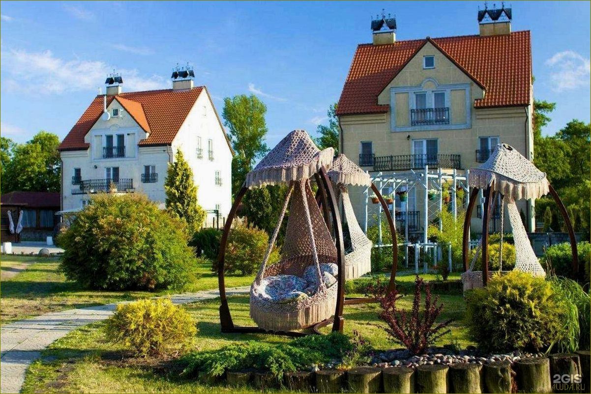 Калининградская область — идеальное место для отдыха в рыбацком поселке среди прекрасной природы