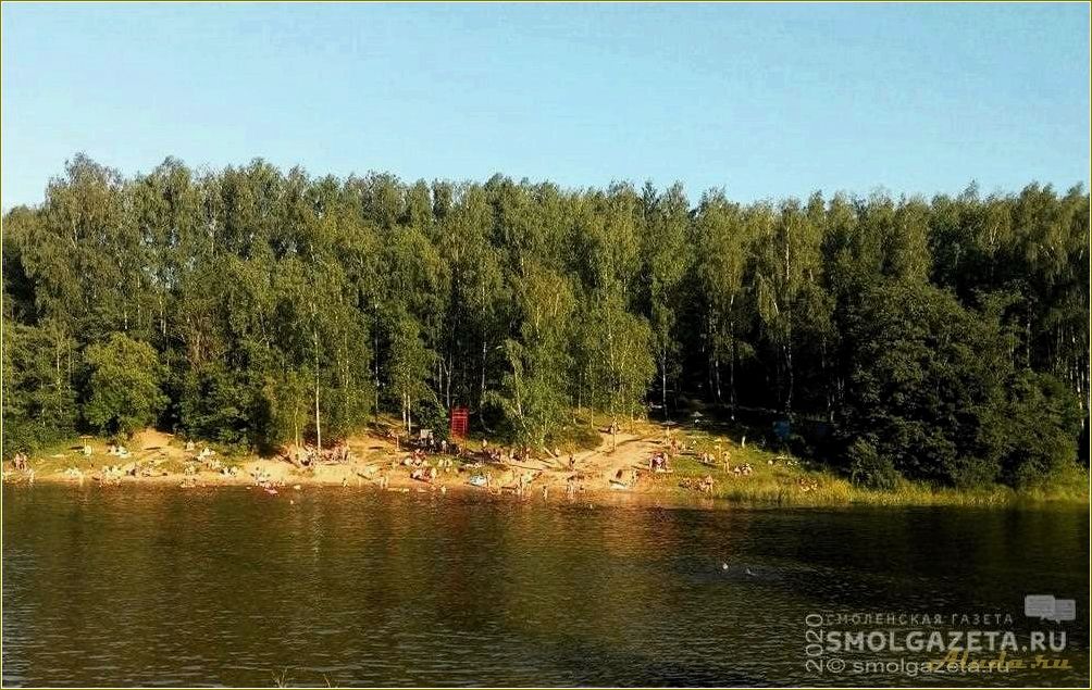 Отдых на озере Каспля Смоленской области