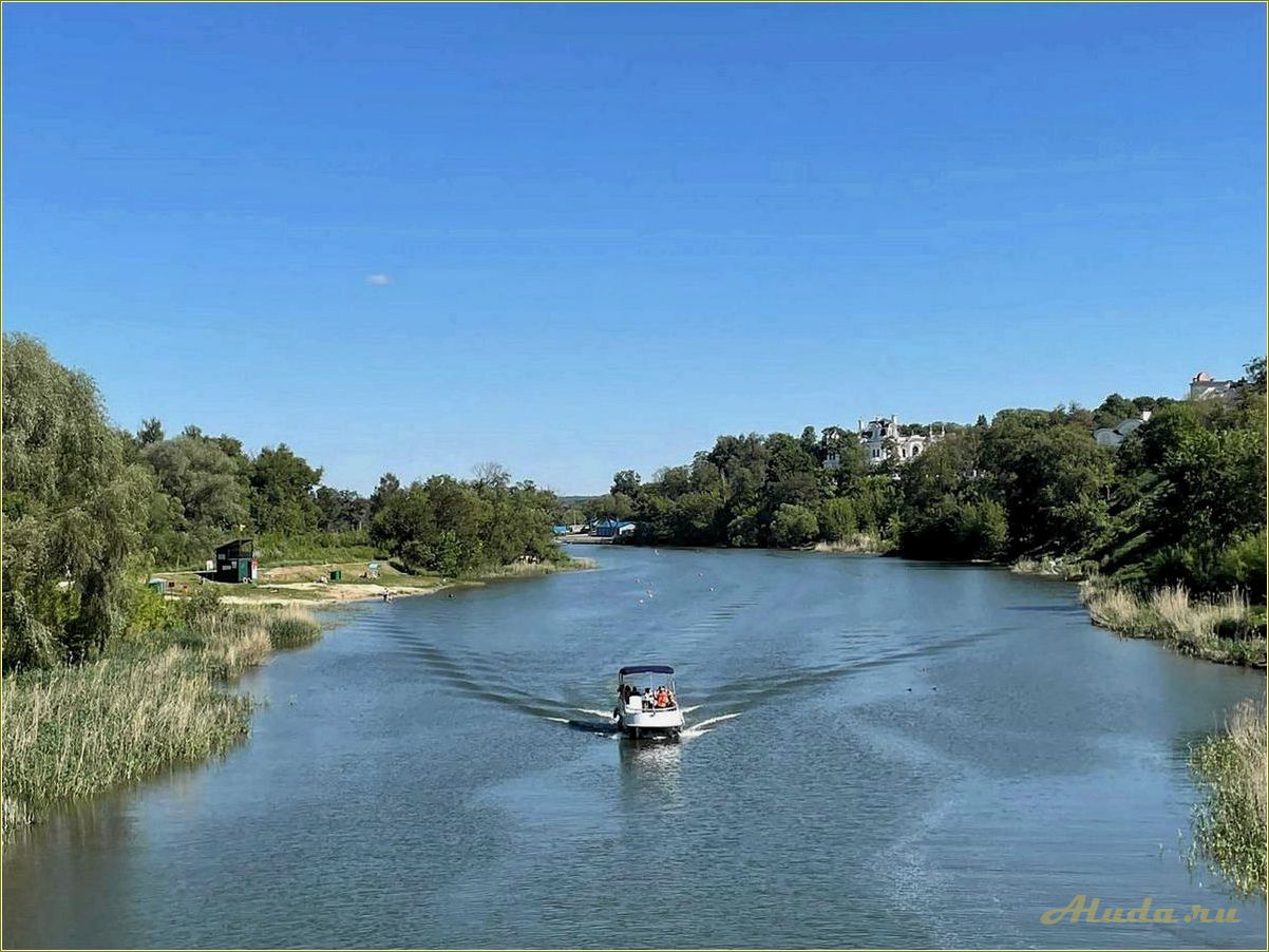 Отдых на пруду Тамбовской области
