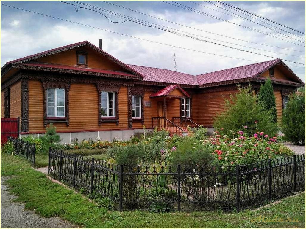 Отдых в Наровчате Пензенской области — идеальное место для релаксации и приятного времяпровождения