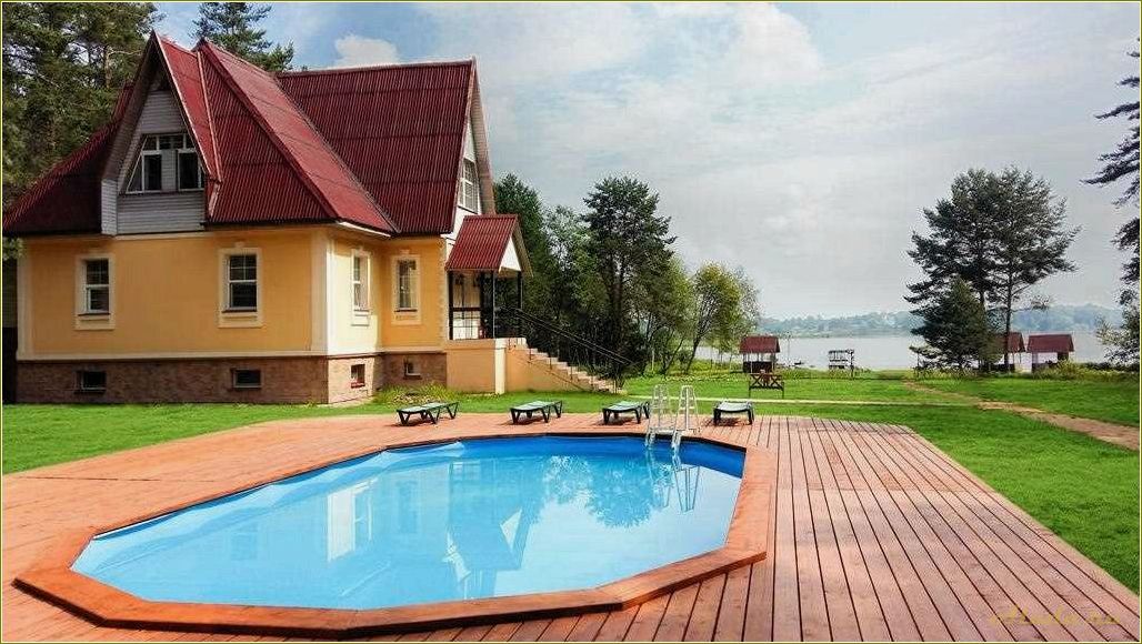 Отдых в Тверской области: базы отдыха с бассейном