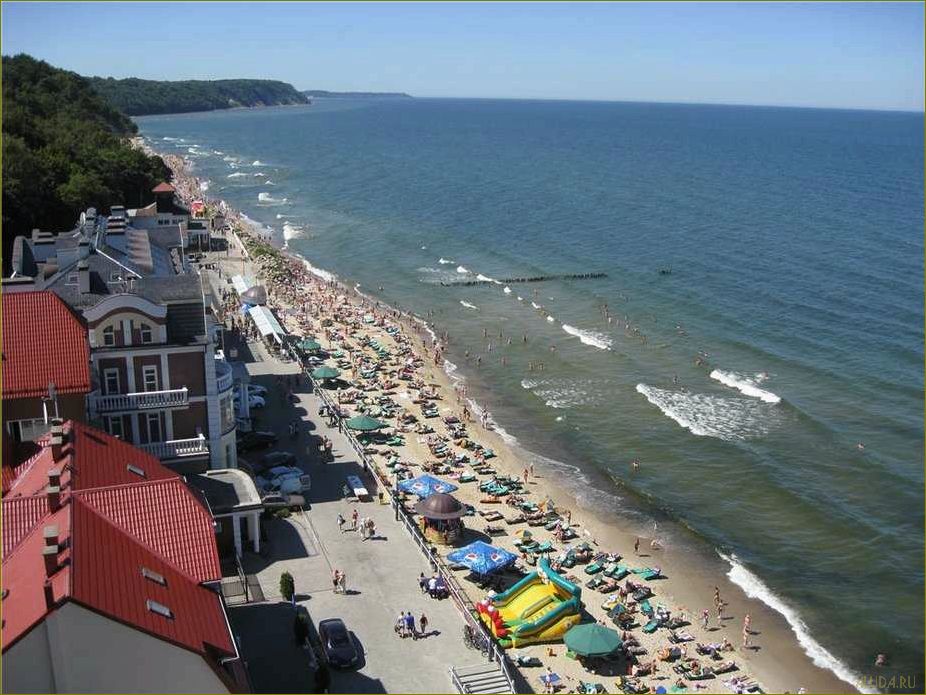 Отдых в июле в Светлогорске Калининградской области — лучшие пляжи, достопримечательности и развлечения