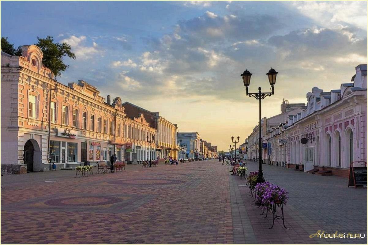 Тамбов и тамбовская область достопримечательности