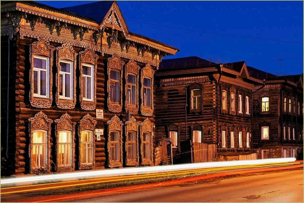 Томская область достопримечательности