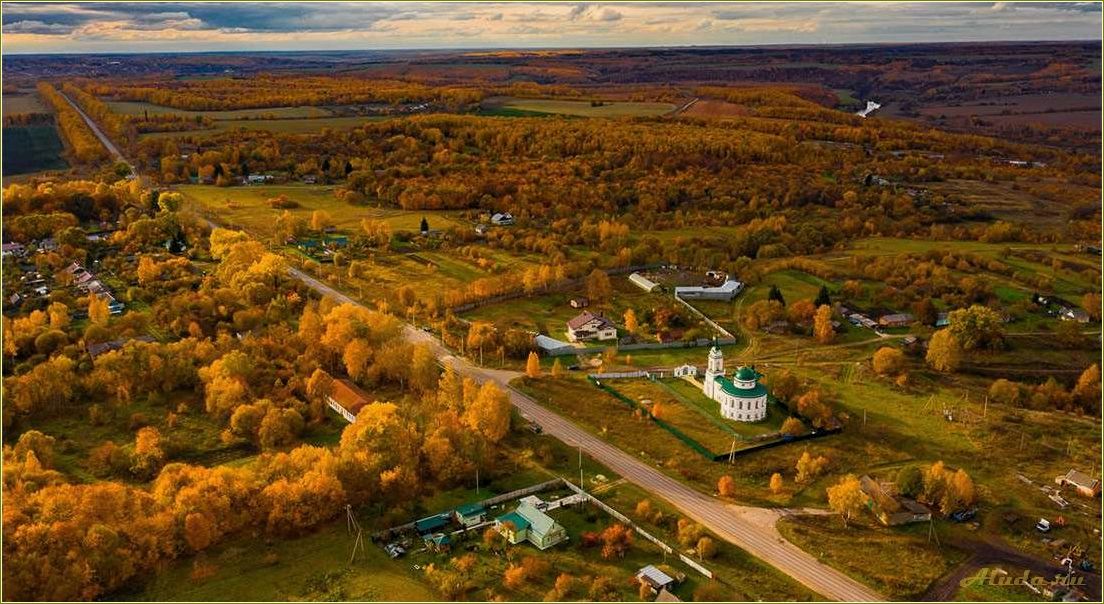Тульская область: достопримечательности и красота региона
