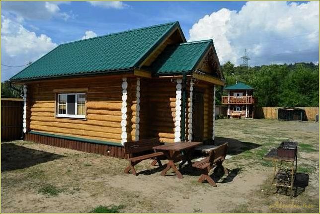 База отдыха у Волги в Ульяновской области