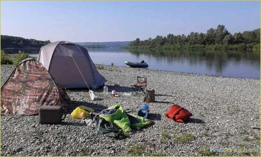 Отдых с палатками в Тюменской области