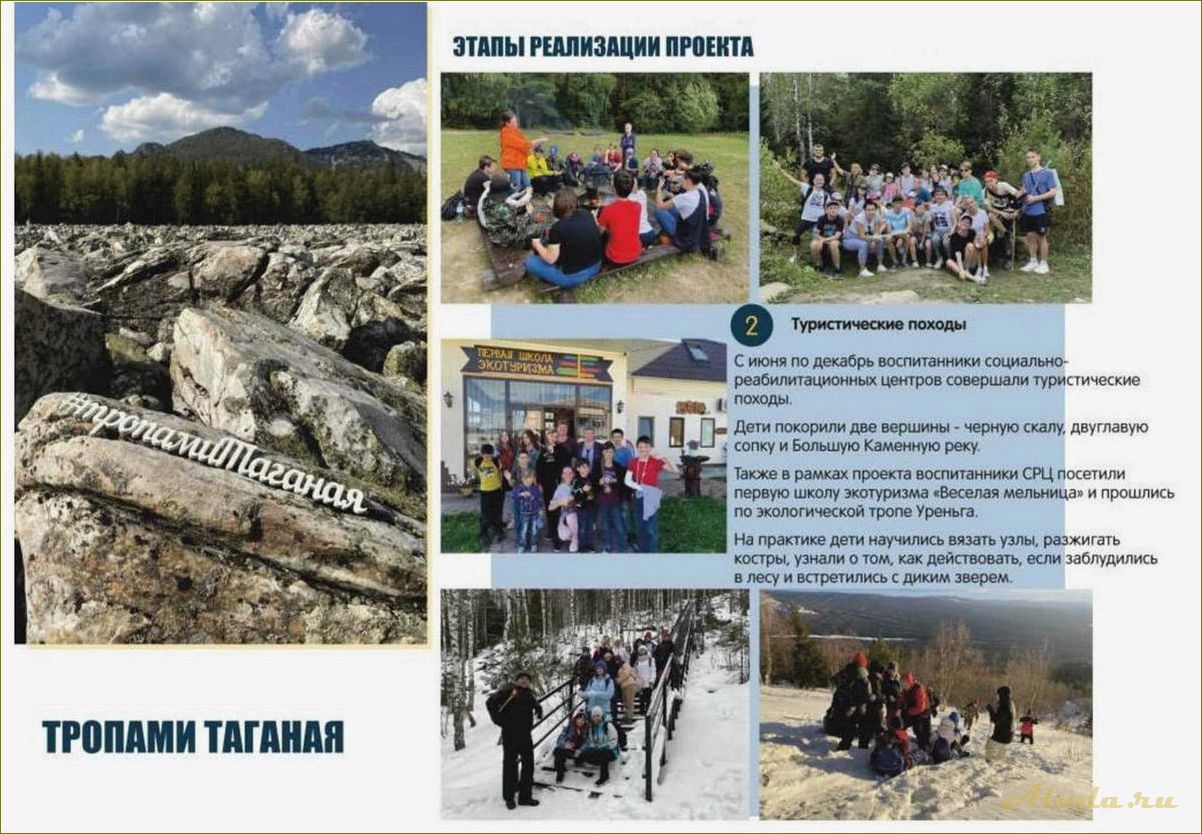 Проект развития туризма Челябинской области
