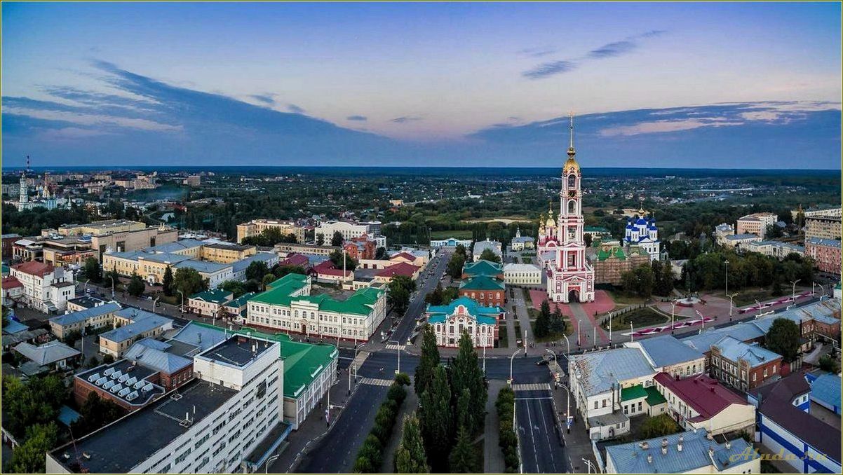 Развитие туризма в Тамбовской области