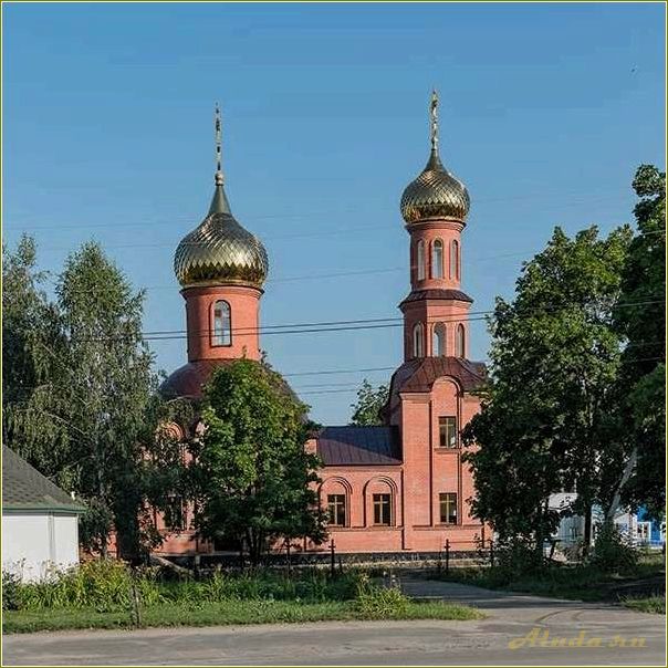 Пензенская область — Каменка и ее достопримечательности