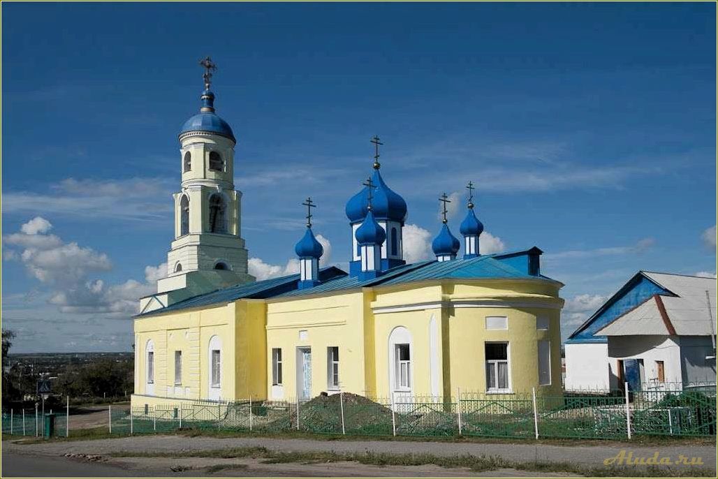 Пензенская область — Каменка и ее достопримечательности