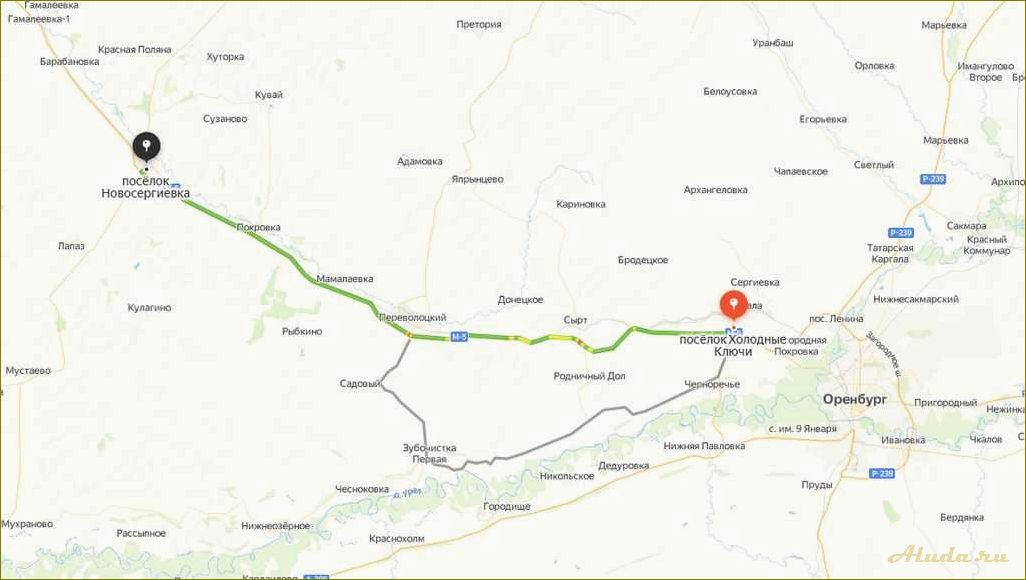 Путешествие по красотам Оренбургской области на автомобиле