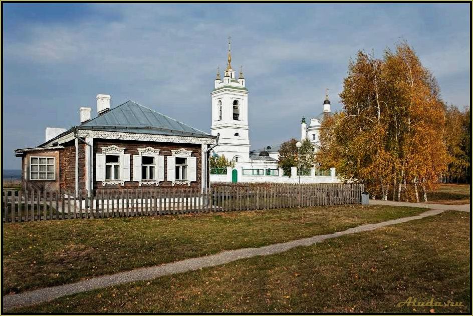 Село Константиново Рязанская область — уникальные достопримечательности и историческое наследие