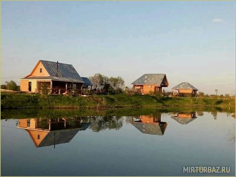 Смоленская область: база отдыха с водоемом для комфортного отдыха