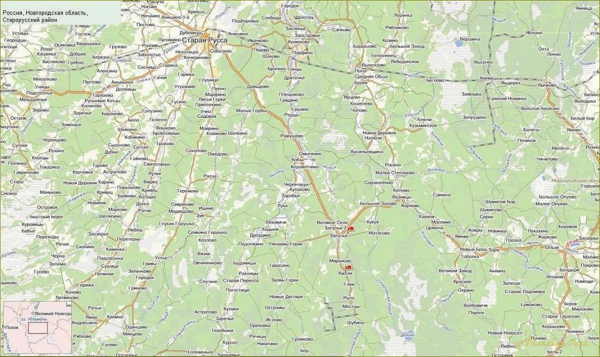 Старорусский район Новгородской области — лучшие базы отдыха для незабываемого отпуска
