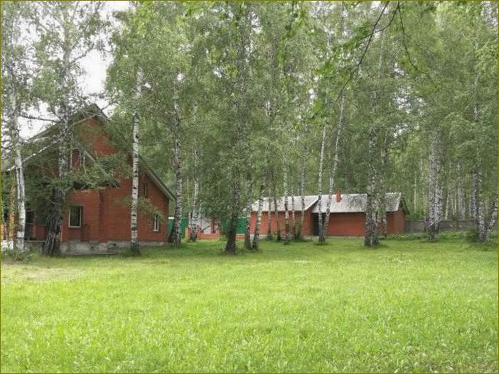 База отдыха в живописной природной зоне Белово, расположенной в Кемеровской области