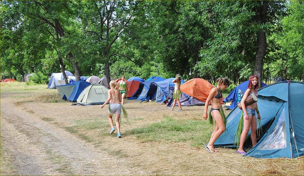 Идеальные места для палаточного отдыха в живописной Воронежской области 