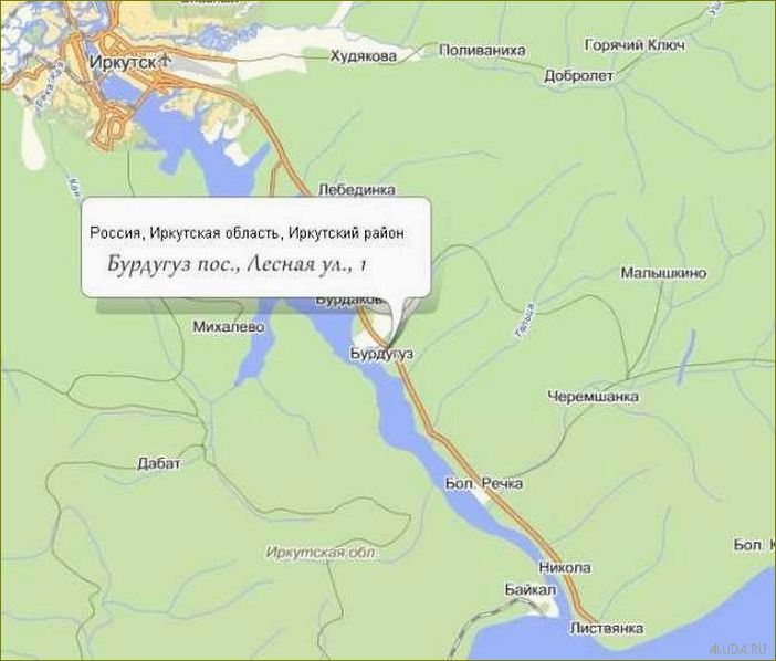 Отдых в Бурдаковке, Иркутская область — лучшие места и развлечения для полноценного отпуска
