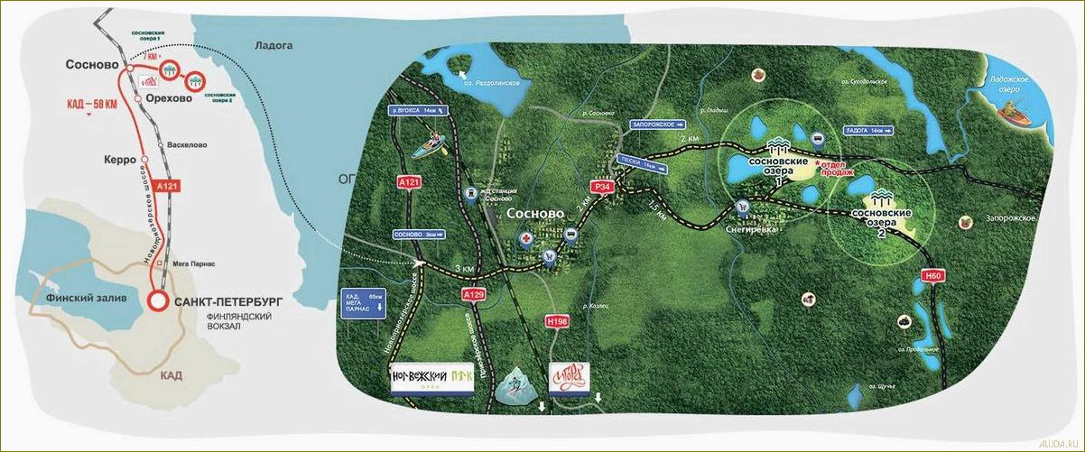 Сосновское база отдыха в Ленинградской области — идеальное место для отдыха и релаксации в окружении природы