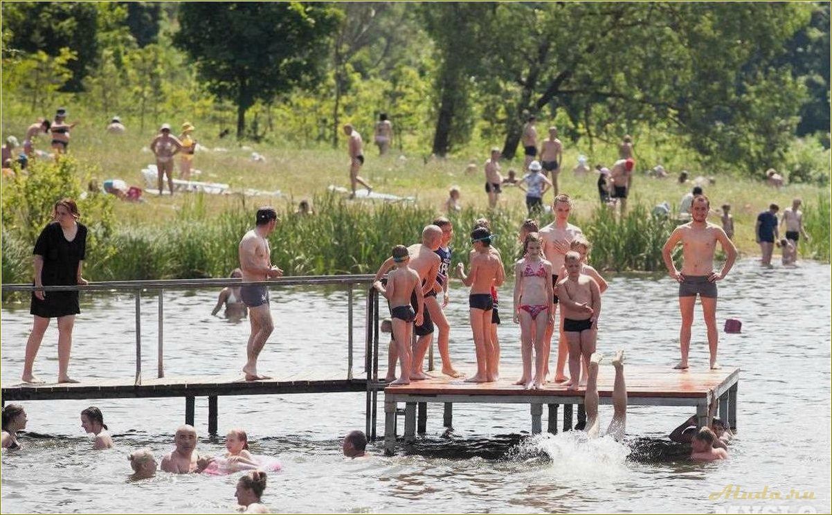 Тульская область: отдых у воды