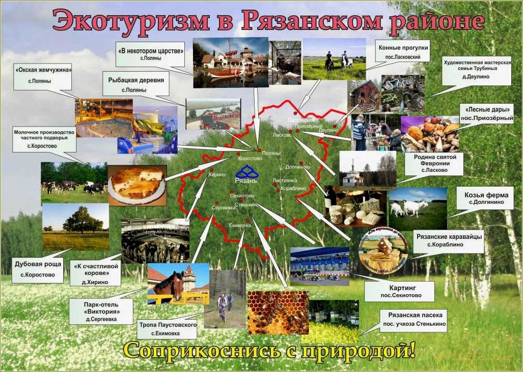 (рязанская, область, идеальное, место, отдыха) Рязанская область — идеальное место для отдыха и туризма