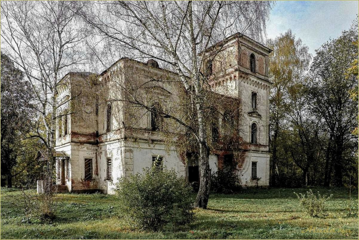 Тверская область: усадьбы для отдыха