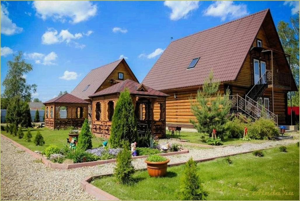 Тверская область: усадьбы для отдыха