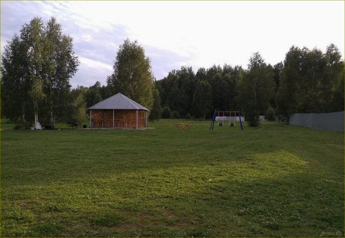 Уникальные возможности для отдыха на базах во Владимирской области города Гороховец