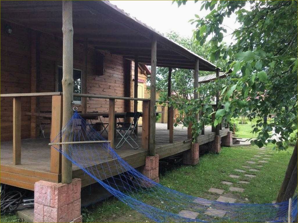 Кривцово база отдыха в Белгородской области — отличный выбор для комфортного и разнообразного отдыха