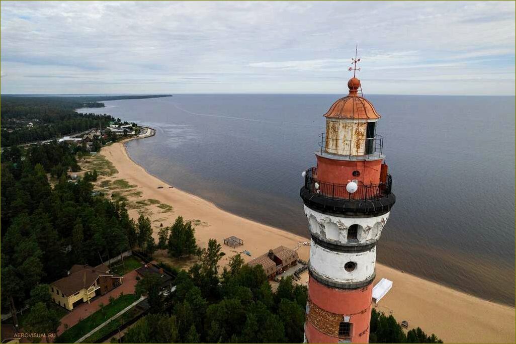 Осиновецкий маяк — величественная достопримечательность Ленинградской области, удивляющая своим красотой и историческим значением
