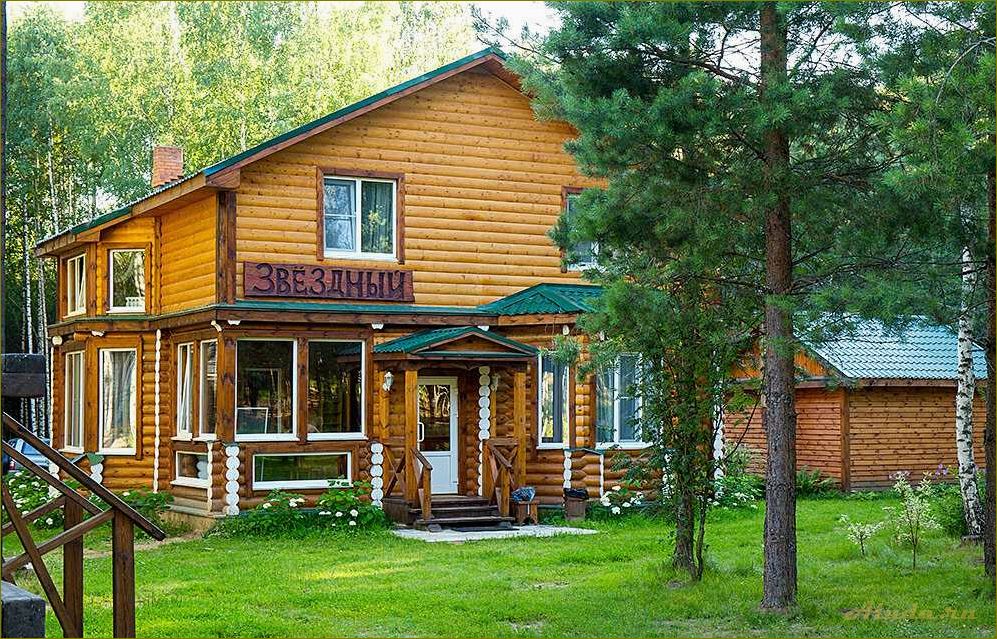 Сосновый база отдыха в Нижегородской области — идеальное место для отдыха на природе