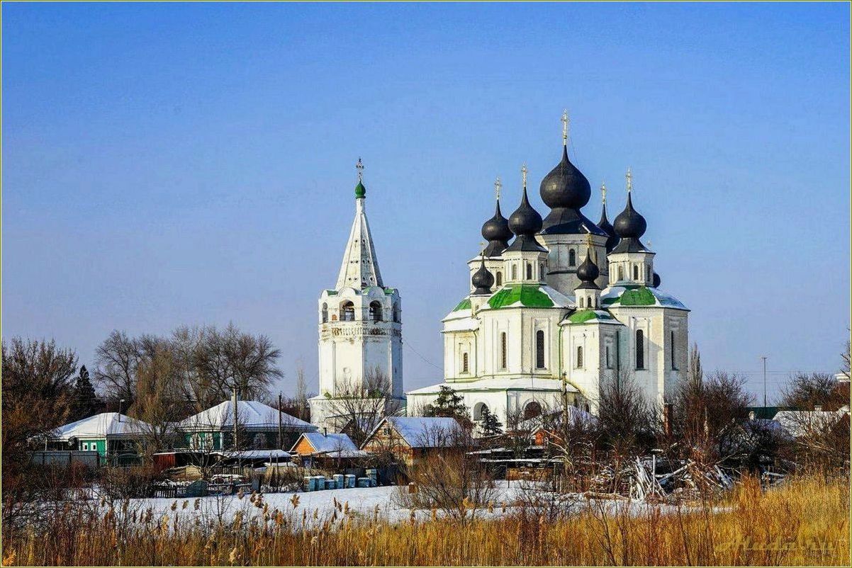 Станица Старочеркасская — ростовская область и ее уникальные достопримечательности