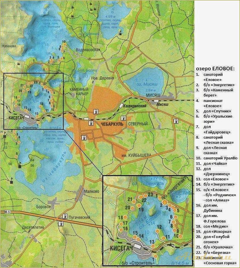Челябинская область: маршрут отдыха
