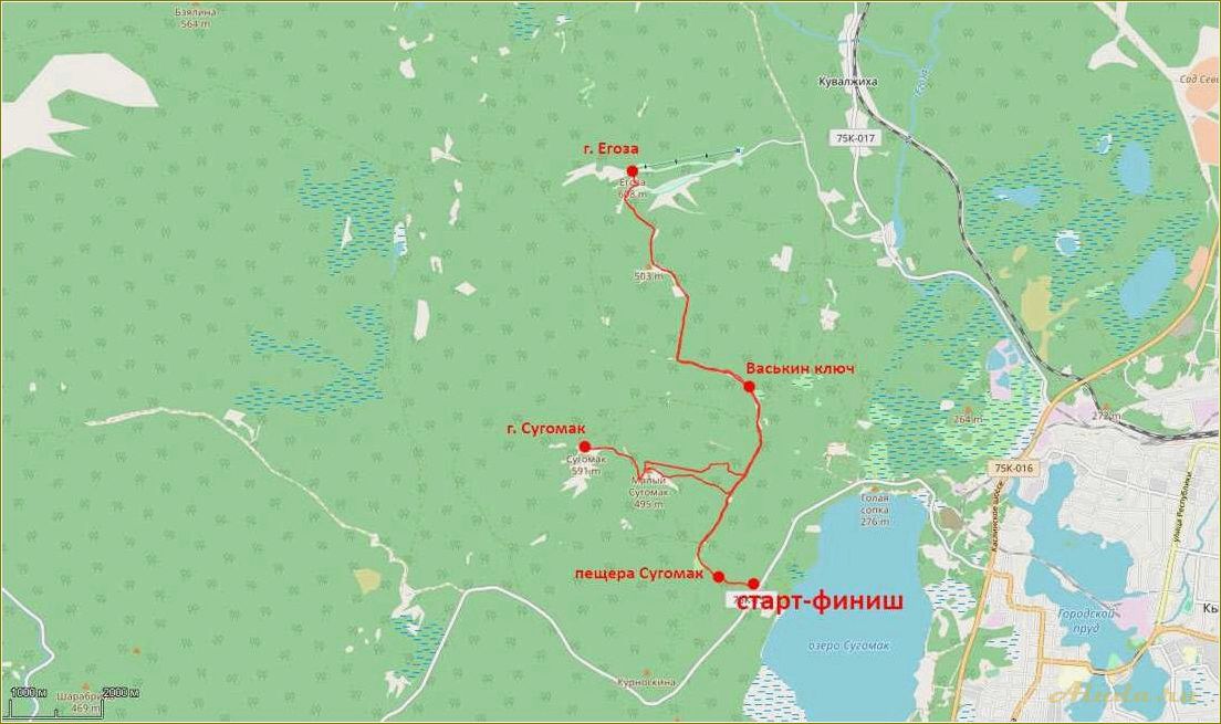 Челябинская область: маршрут отдыха