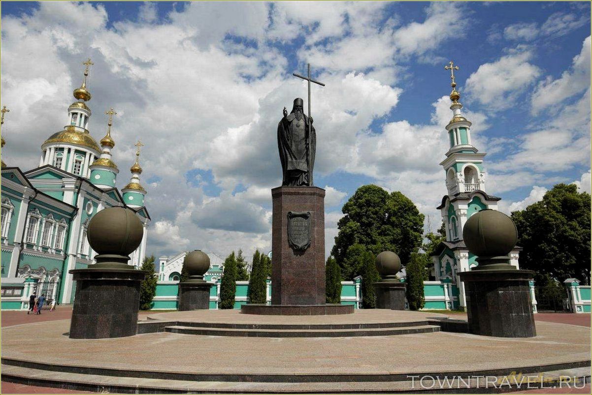 Лучшие достопримечательности Тамбовской области: что посмотреть
