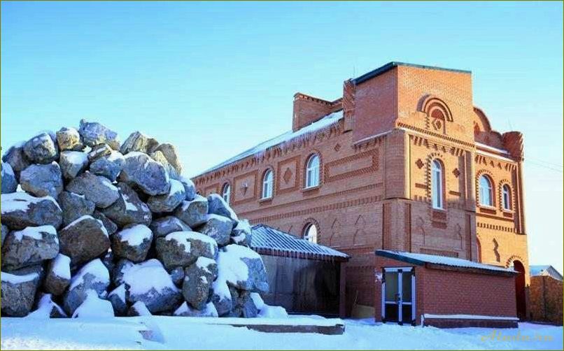 Энергетик Оренбургская область — база отдыха 