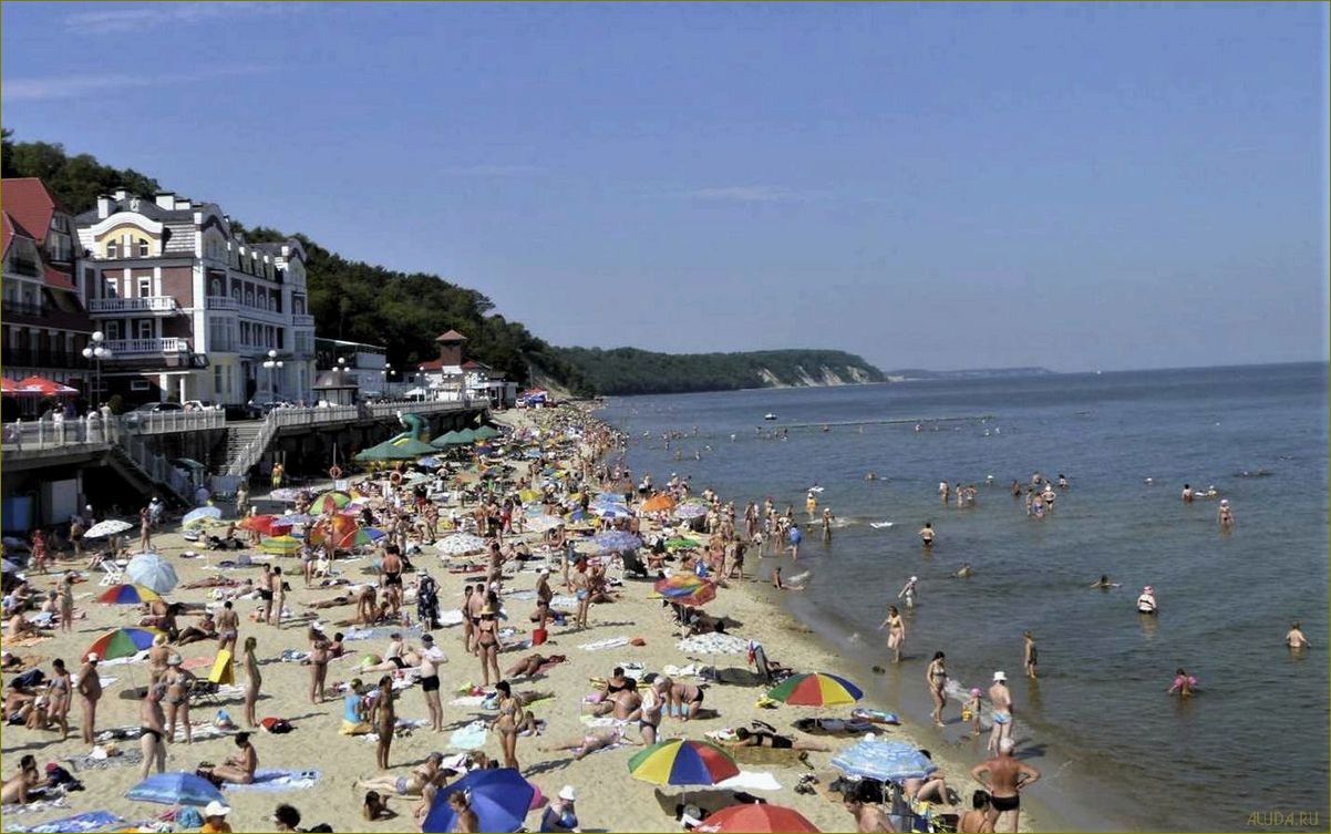 Отдых на балтийском море в Калининградской области — пляжи, достопримечательности и развлечения в Светлогорске