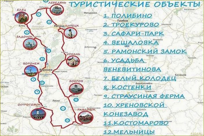 Проекты развития туризма в Воронежской области — новые идеи, инвестиции и перспективы