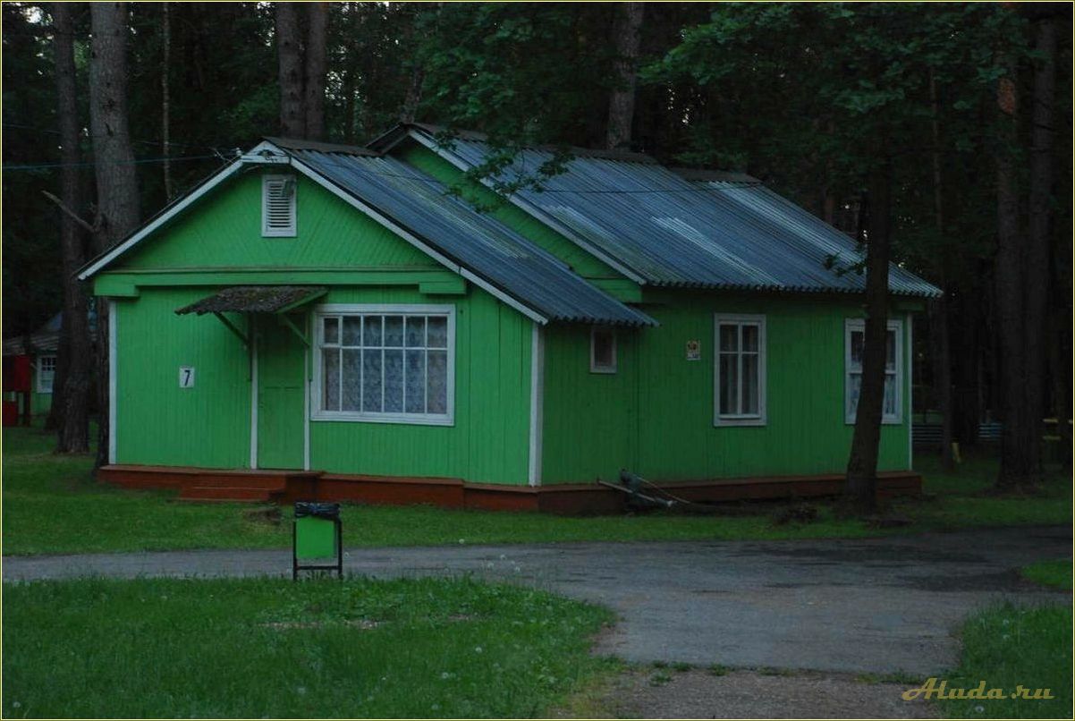 Шахтер база отдыха Тульская область