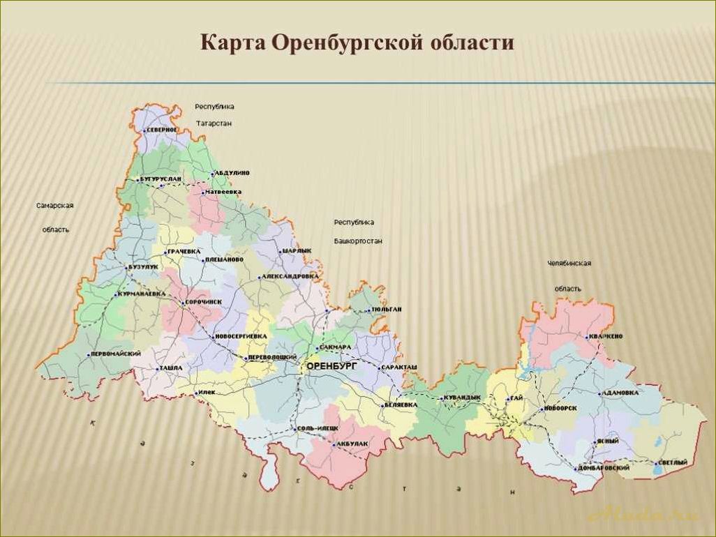 Центры туризма оренбургской области — путеводитель по самым интересным местам региона